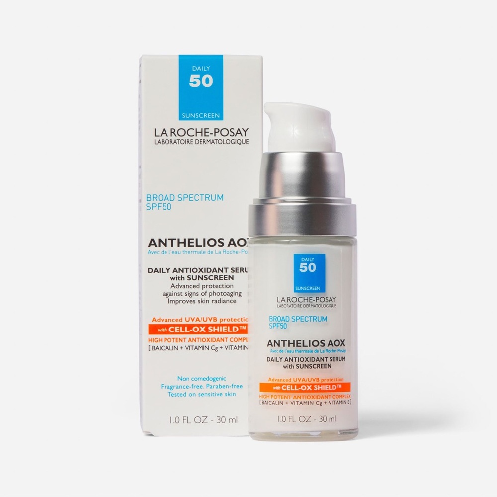 La Roche-Posay Anthelios AOX Daily Antioxidant Serum SPF 50 30ml NIB